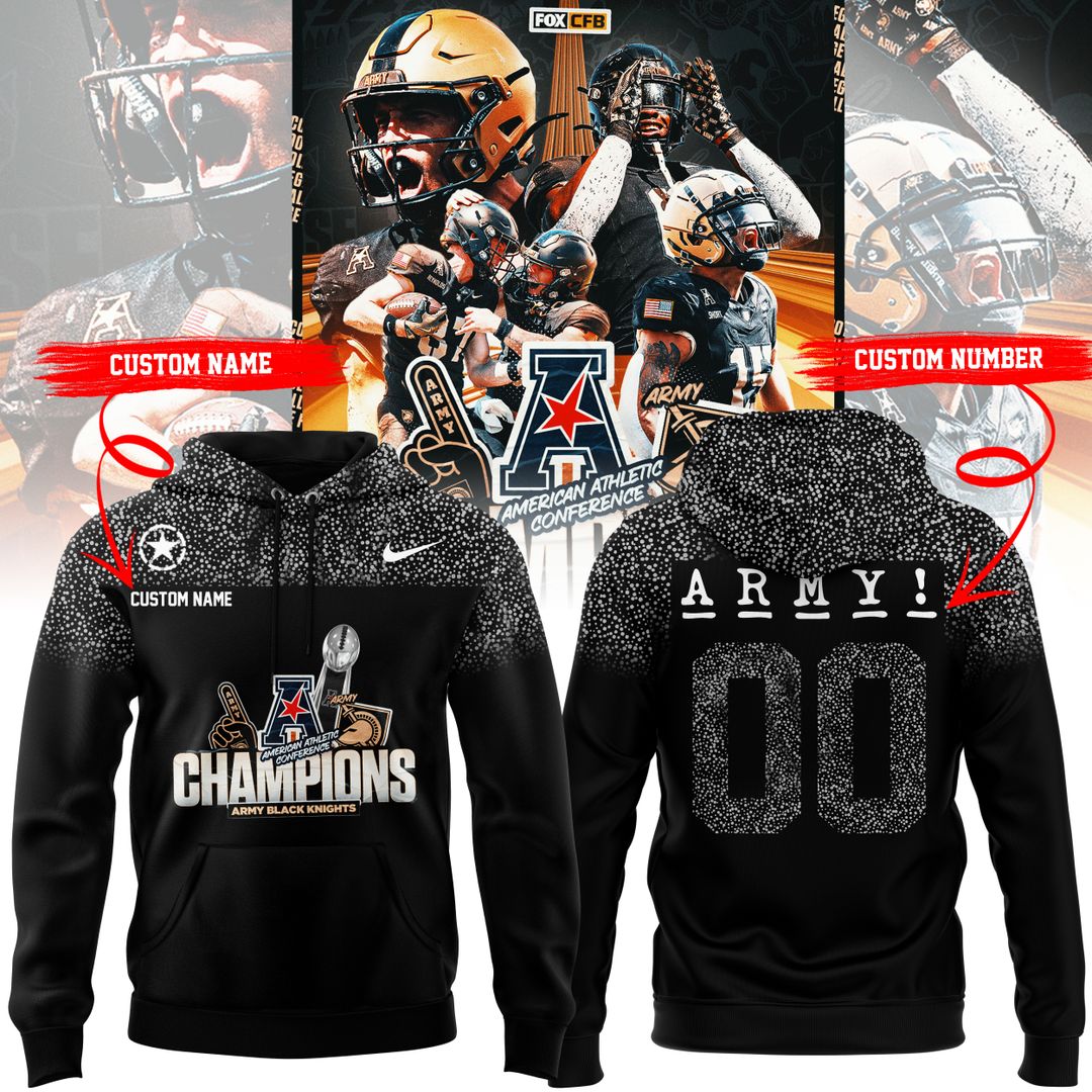 ACC Champions Army Football unisex Hoodie - Famjoys ACC Champions Army Football unisex Hoodie - Famjoys