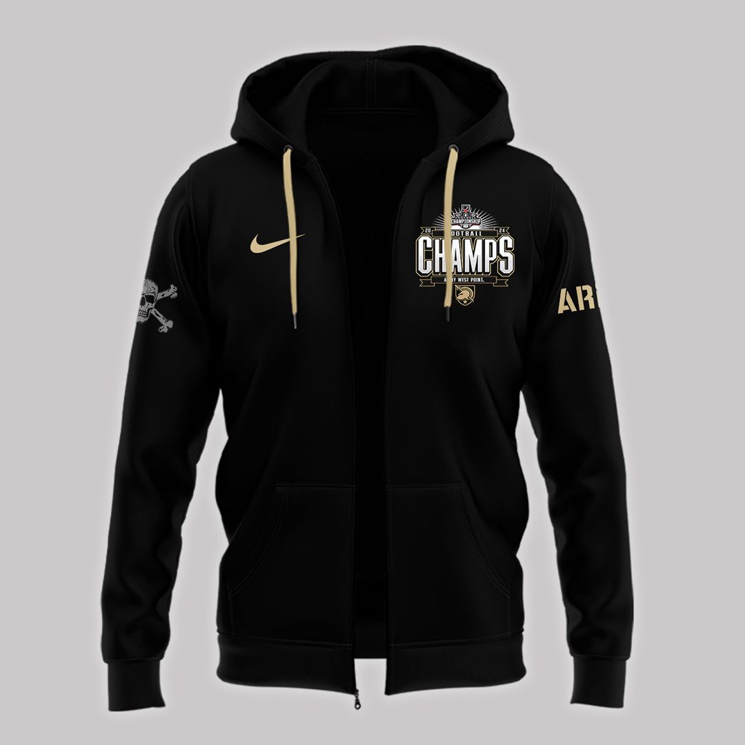ACC Champions Army Football unisex Zip Hoodie - Famjoys ACC Champions Army Football unisex Zip Hoodie - Famjoys