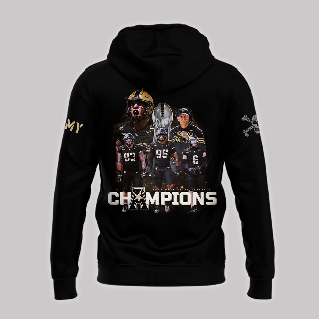 ACC Champions Army Football unisex Zip Hoodie - Famjoys ACC Champions Army Football unisex Zip Hoodie - Famjoys
