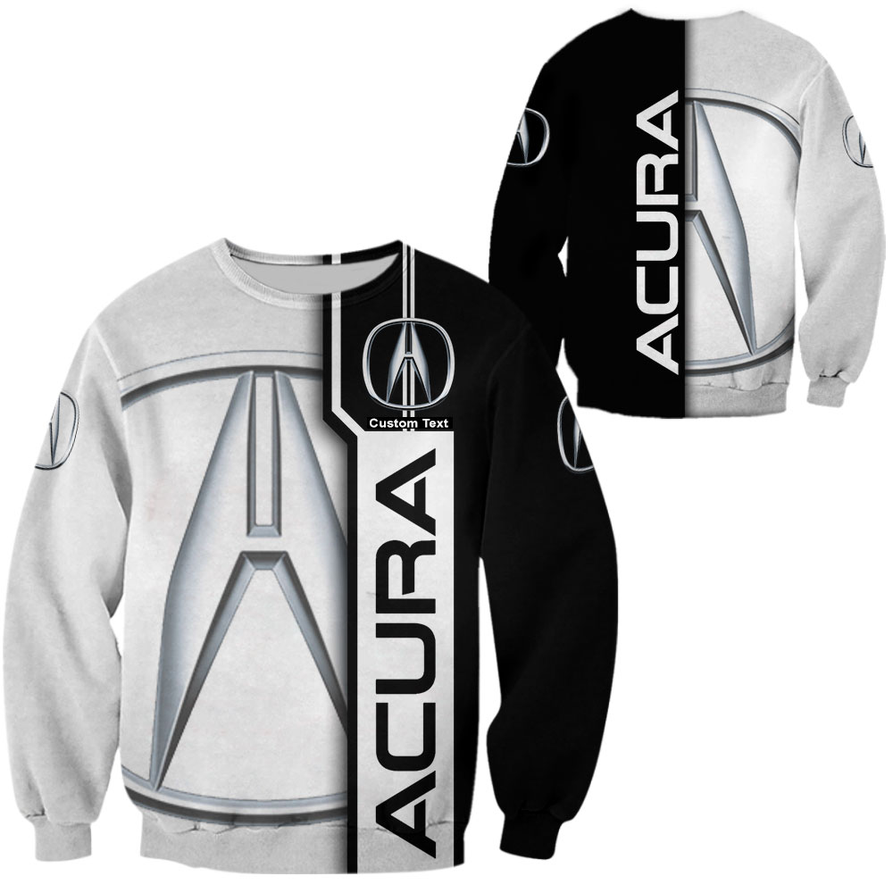 Acura 3D Apparel Zip Hoodie,Pant,Polo, Button Hawaii Shirt Personalized - Famjoys Acura 3D Apparel Zip Hoodie,Pant,Polo, Button Hawaii Shirt Personalized - Famjoys