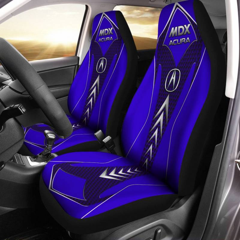ACURA MDX NTA Car Seat Cover (Set of 2) Ver 1 (Blue)