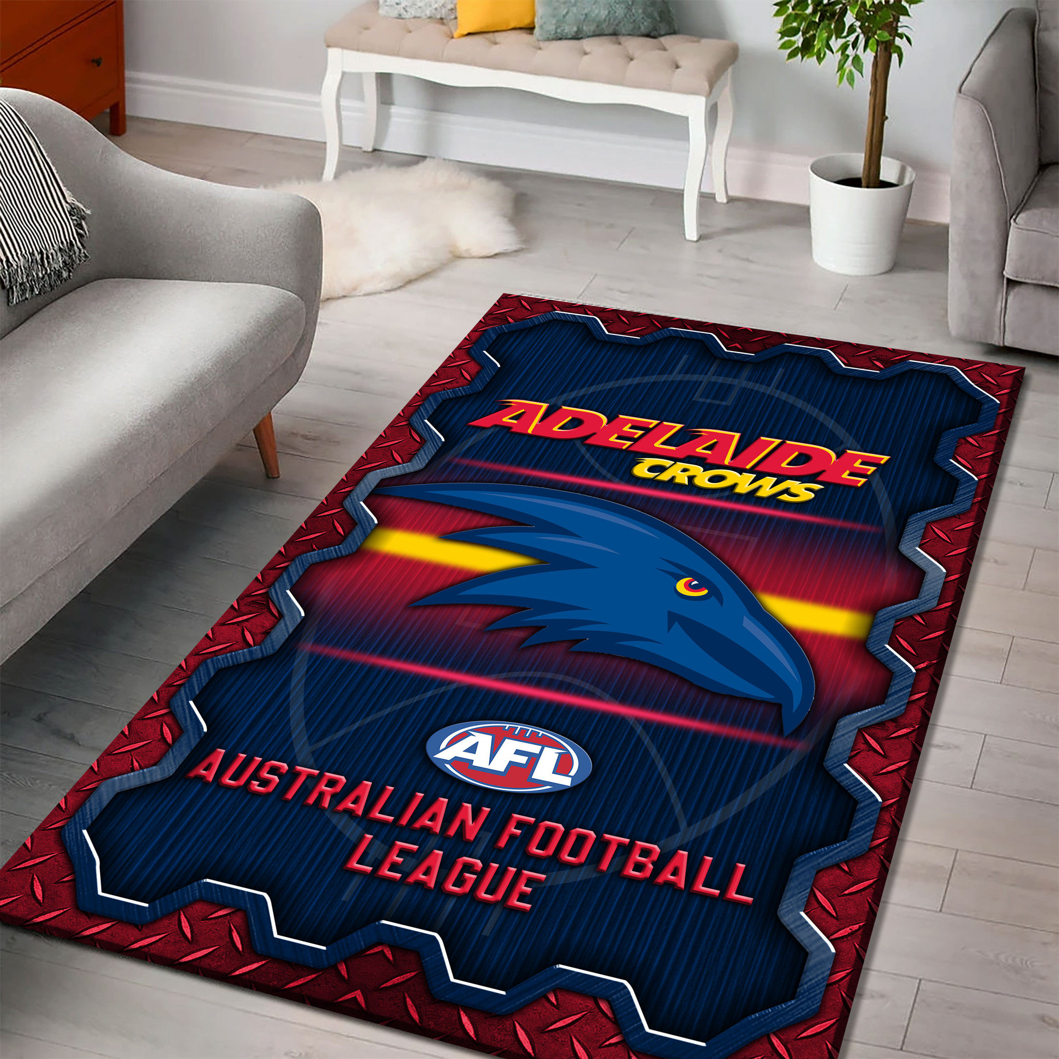 Adelaide Crows Area Rugs 12 - Famjoys Adelaide Crows Area Rugs 12 - Famjoys