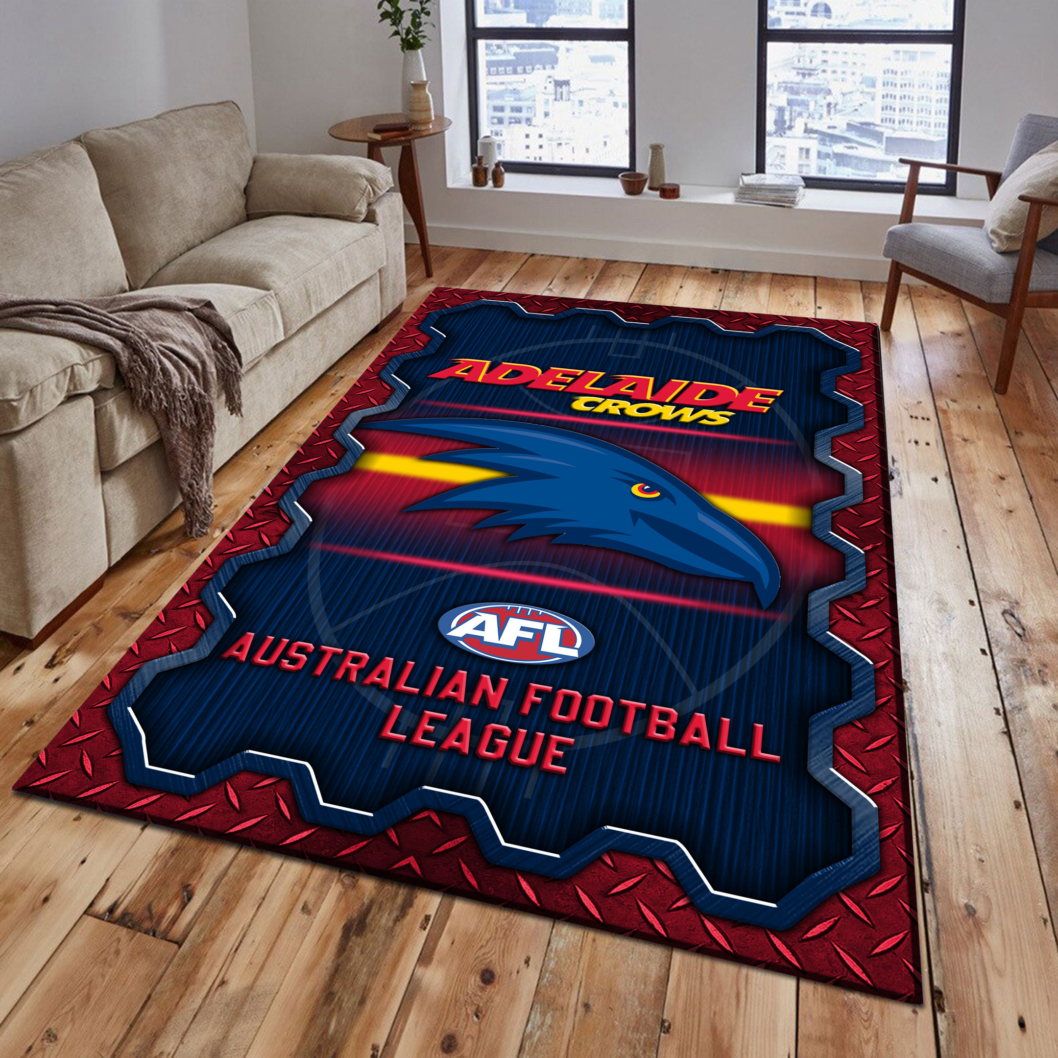 Adelaide Crows Area Rugs 12 - Famjoys Adelaide Crows Area Rugs 12 - Famjoys