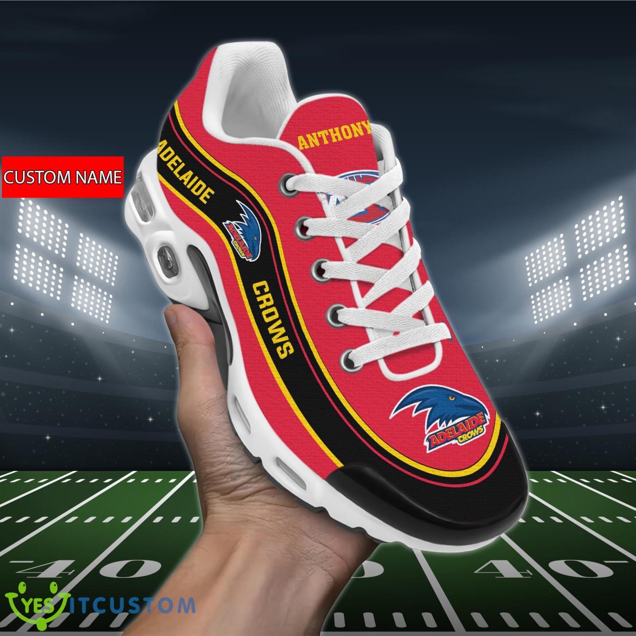 Adelaide Crows Personalized Name Air Cushion Sports Shoes Sneaker KLTNS220176 - Famjoys Adelaide Crows Personalized Name Air Cushion Sports Shoes Sneaker KLTNS220176 - Famjoys