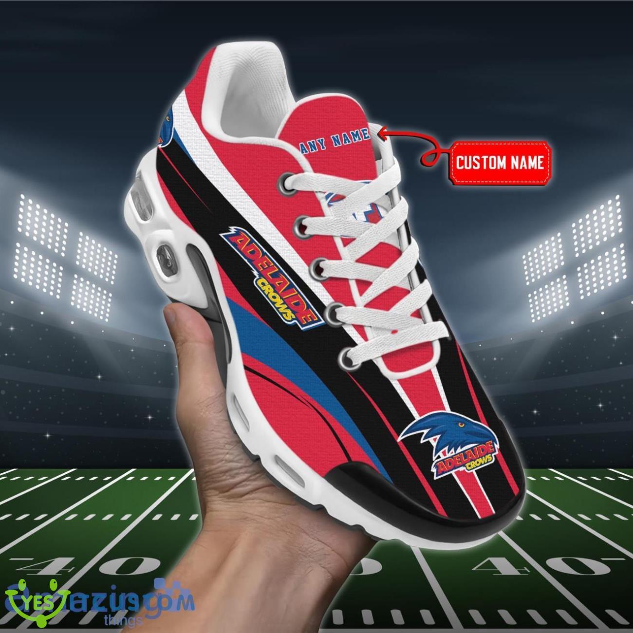 Adelaide Crows Personalized Name Air Cushion Sports Shoes Sneaker KLTNS220177 - Famjoys Adelaide Crows Personalized Name Air Cushion Sports Shoes Sneaker KLTNS220177 - Famjoys