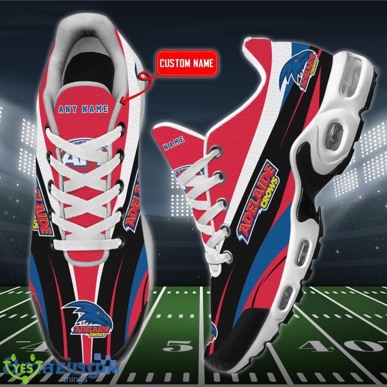 Adelaide Crows Personalized Name Air Cushion Sports Shoes Sneaker KLTNS220177 - Famjoys Adelaide Crows Personalized Name Air Cushion Sports Shoes Sneaker KLTNS220177 - Famjoys