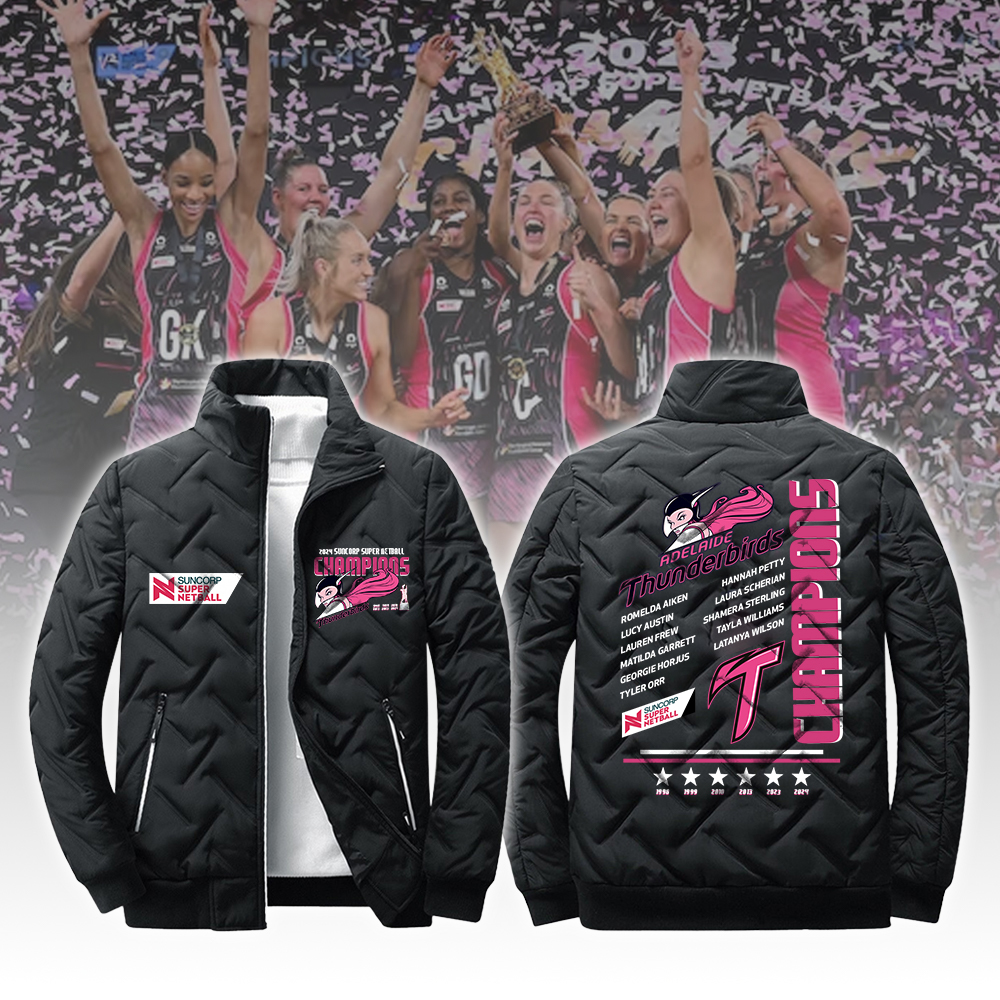 Adelaide Thunderbirds New Jacket - Famjoys Adelaide Thunderbirds New Jacket - Famjoys