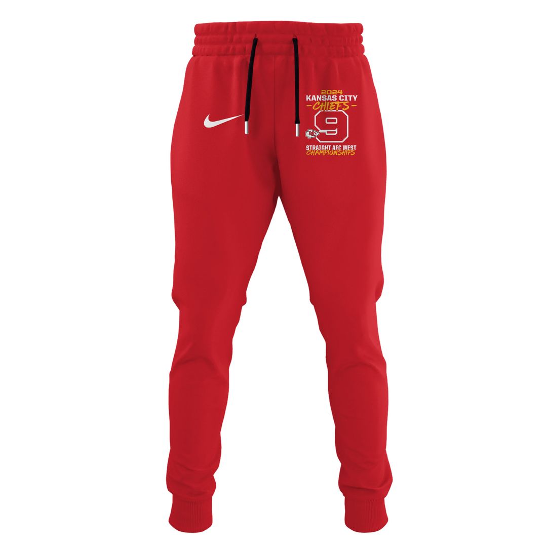 AFC WEST CHAMPIONS Kansas City Chiefs Hoodie - Famjoys AFC WEST CHAMPIONS Kansas City Chiefs Hoodie - Famjoys