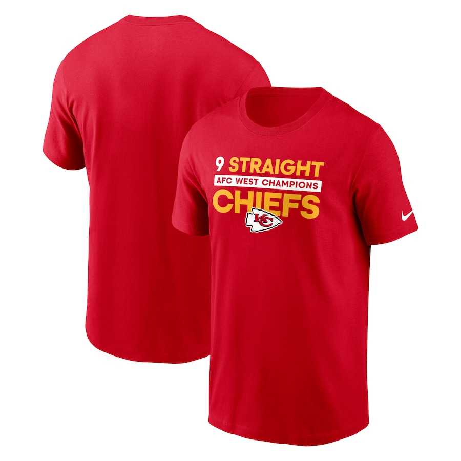 AFC WEST CHAMPIONS Kansas City Chiefs Tee - Famjoys AFC WEST CHAMPIONS Kansas City Chiefs Tee - Famjoys