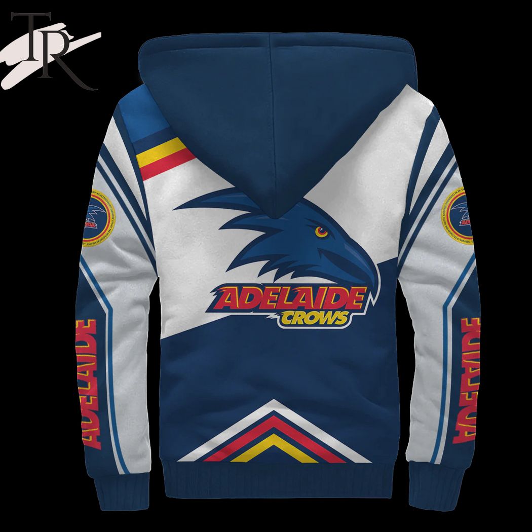 AFL Adelaide Crows FC Fleece Hoodie - Famjoys AFL Adelaide Crows FC Fleece Hoodie - Famjoys