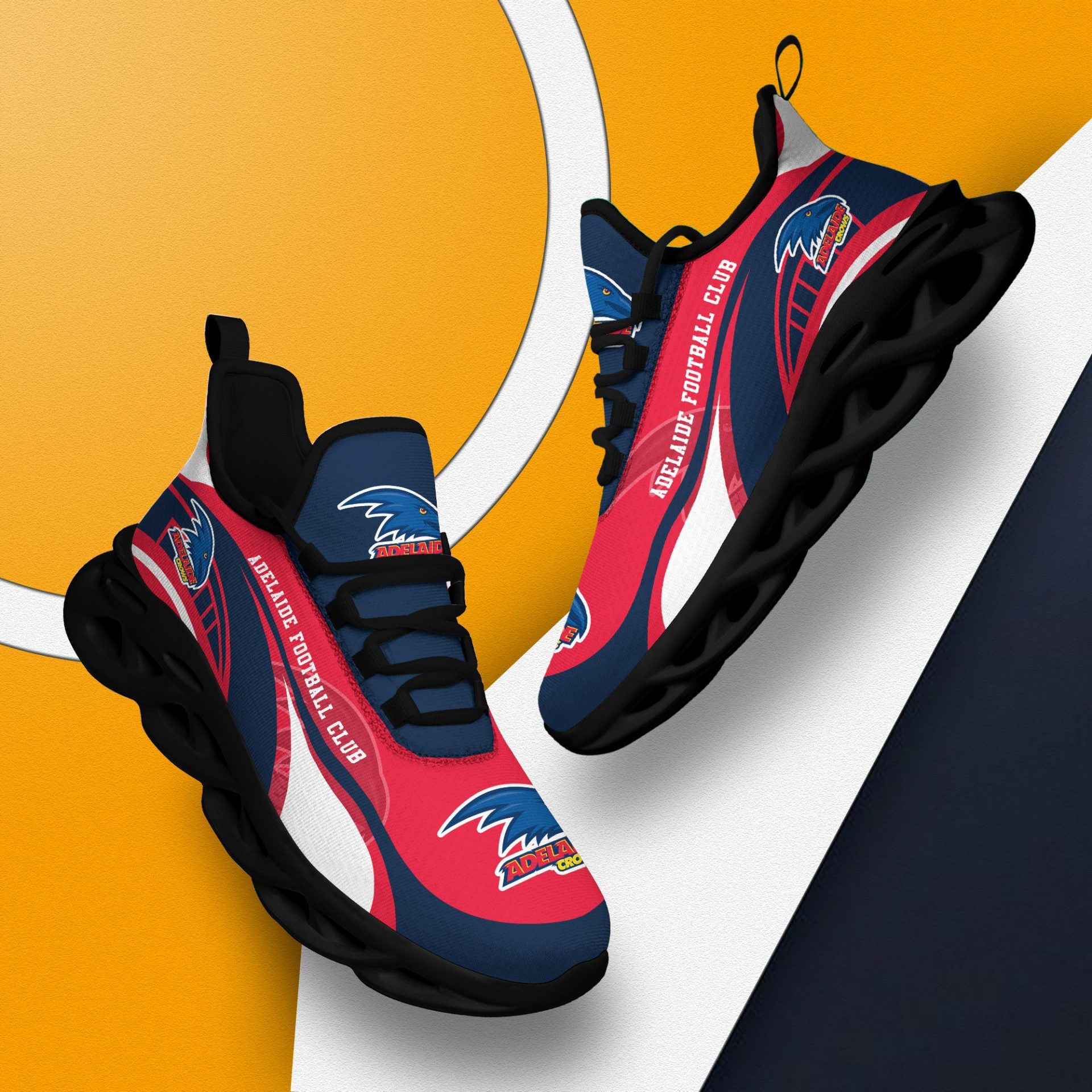 AFL Adelaide Crows Max Soul Shoes - Famjoys AFL Adelaide Crows Max Soul Shoes - Famjoys