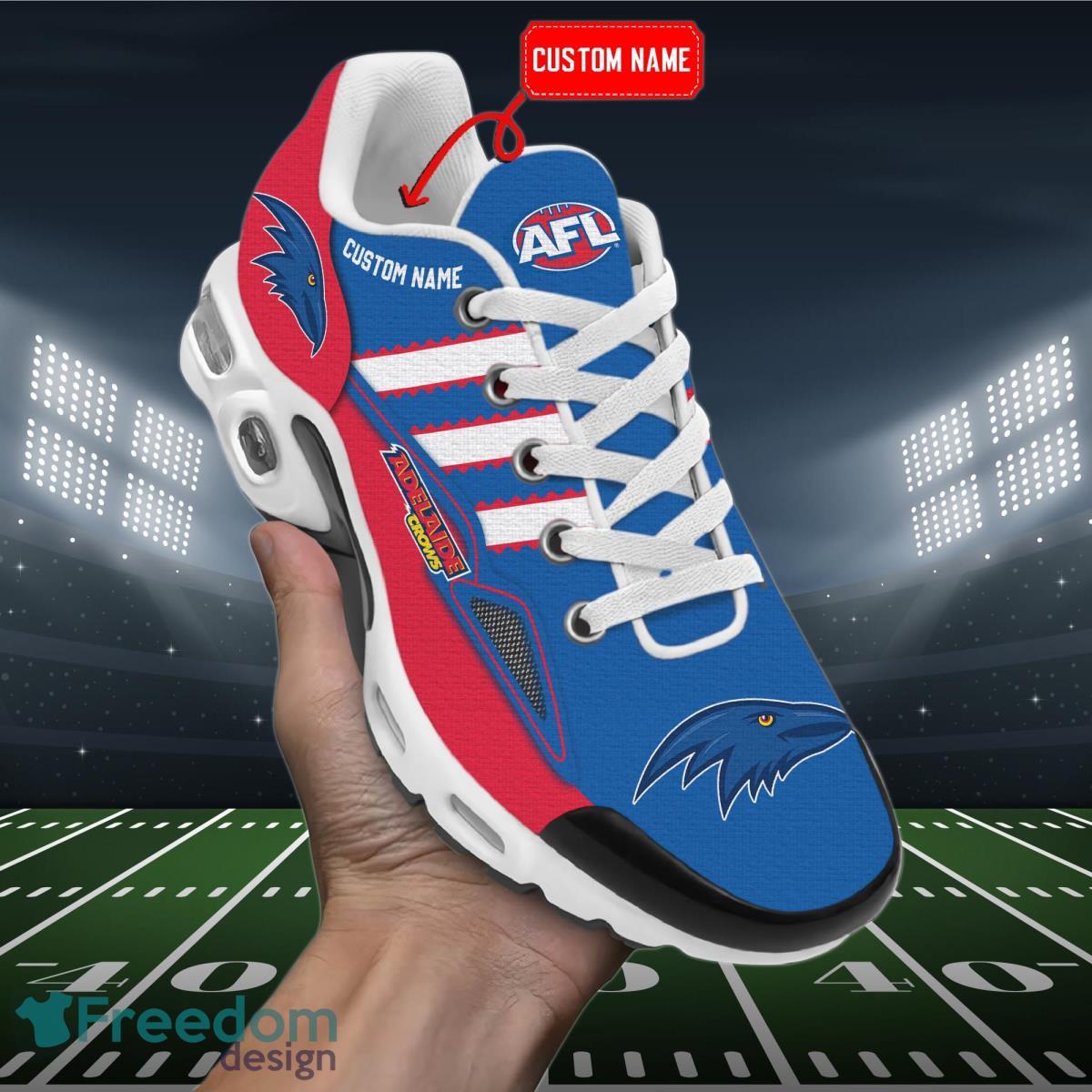 AFL Adelaide Crows Personalized Name Air Cushion Sports Shoes Sneaker KLTNS220495 - Famjoys AFL Adelaide Crows Personalized Name Air Cushion Sports Shoes Sneaker KLTNS220495 - Famjoys