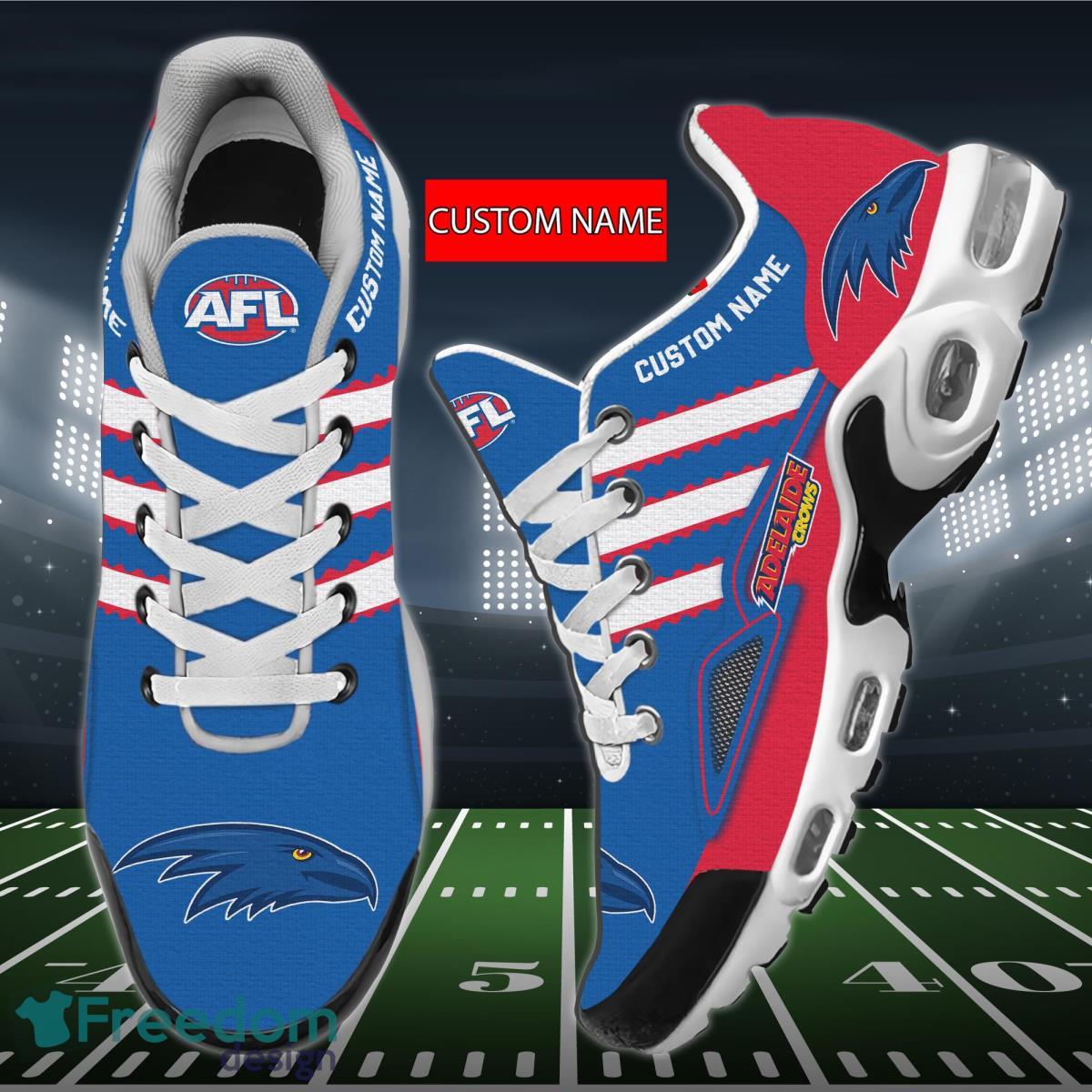 AFL Adelaide Crows Personalized Name Air Cushion Sports Shoes Sneaker KLTNS220495 - Famjoys AFL Adelaide Crows Personalized Name Air Cushion Sports Shoes Sneaker KLTNS220495 - Famjoys
