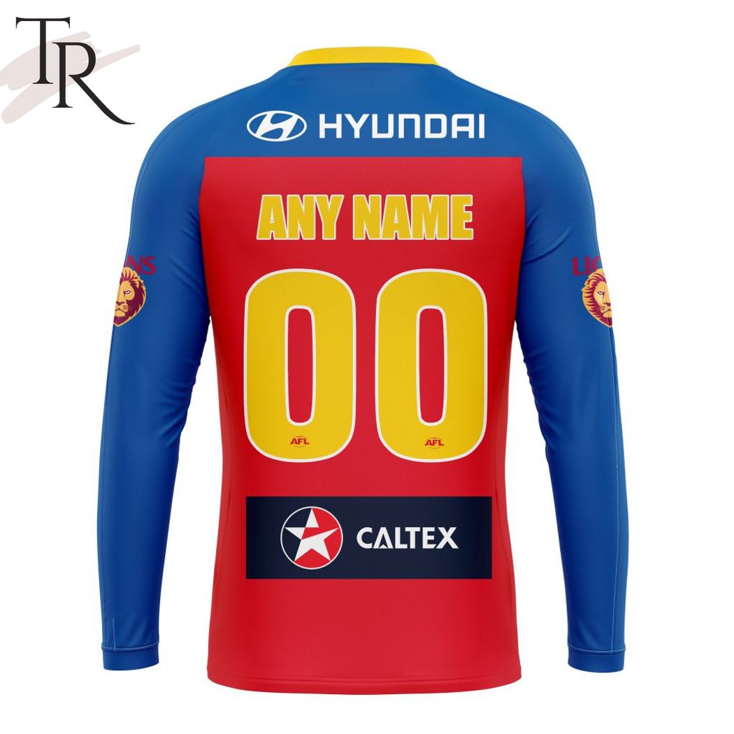 AFL Brisbane Lions Personalized 2024 Fitzroy Hoodie - Famjoys AFL Brisbane Lions Personalized 2024 Fitzroy Hoodie - Famjoys
