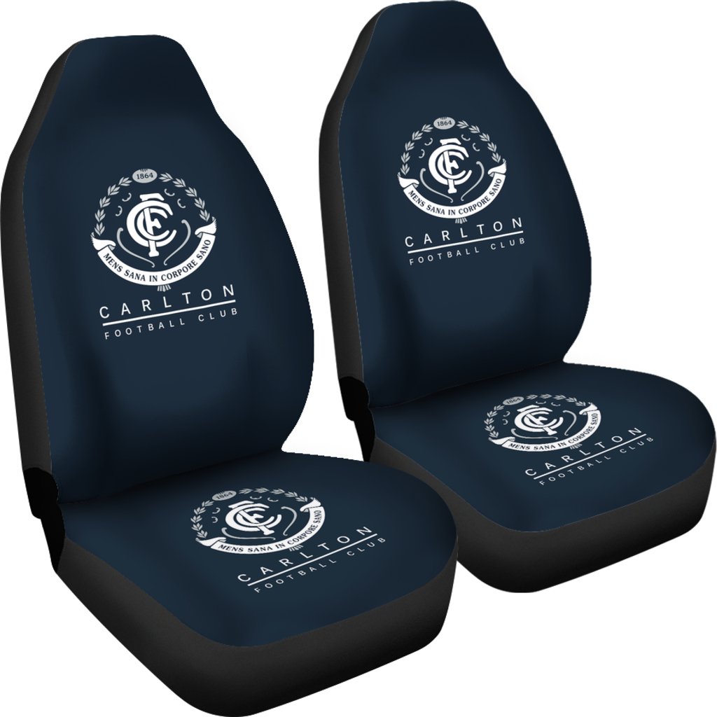 AFL Carlton Blues Car Seat Covers - Famjoys AFL Carlton Blues Car Seat Covers - Famjoys