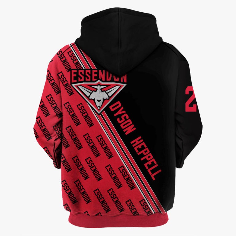 AFL Essendon Bombers Dyson Heppell #21 Pullover Shirt - Famjoys AFL Essendon Bombers Dyson Heppell #21 Pullover Shirt - Famjoys