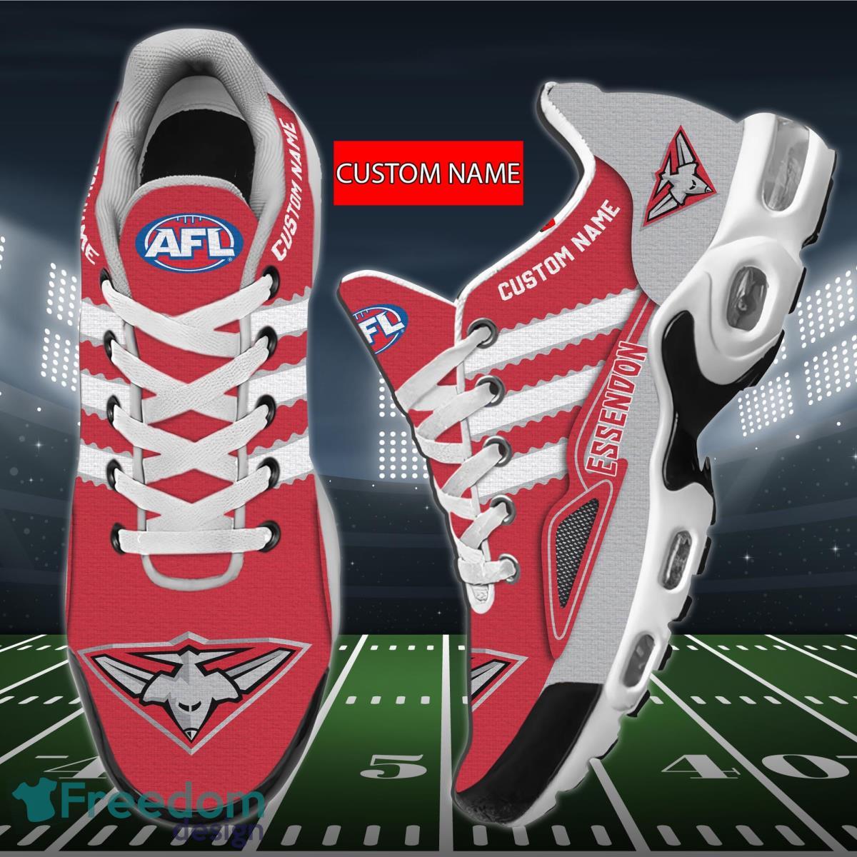 AFL Essendon Bombers Personalized Name Air Cushion Sports Shoes Sneaker KLTNS220499 - Famjoys AFL Essendon Bombers Personalized Name Air Cushion Sports Shoes Sneaker KLTNS220499 - Famjoys
