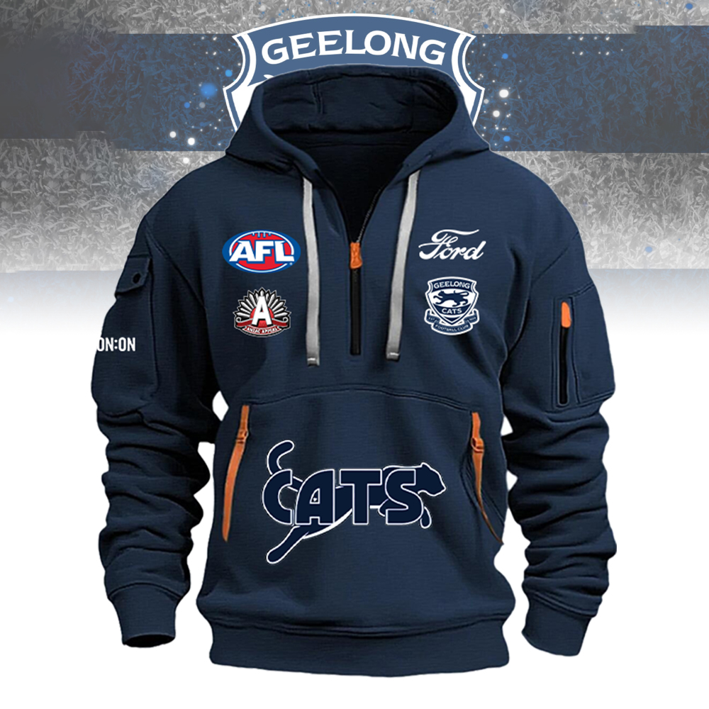 AFL Geelong Cats ANZAC Day New Hoodie LIMITED - Famjoys AFL Geelong Cats ANZAC Day New Hoodie LIMITED - Famjoys