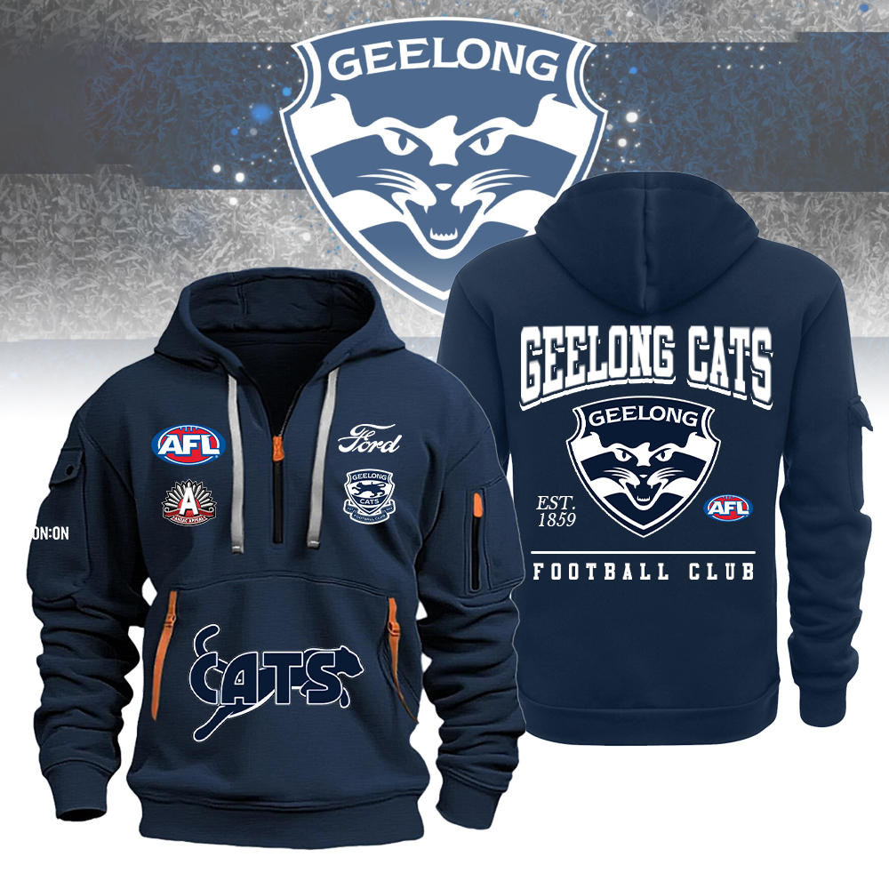 AFL Geelong Cats ANZAC Day New Hoodie LIMITED - Famjoys AFL Geelong Cats ANZAC Day New Hoodie LIMITED - Famjoys