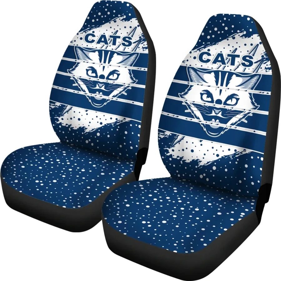 AFL Geelong Cats Special Car Seat Covers - Famjoys AFL Geelong Cats Special Car Seat Covers - Famjoys
