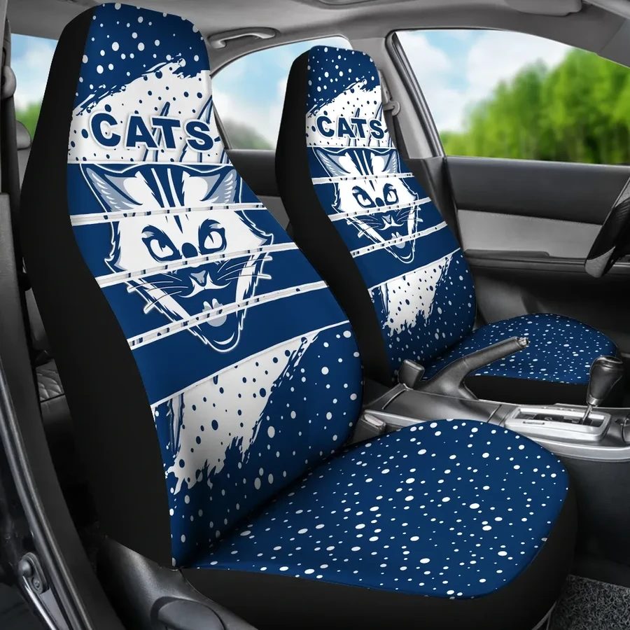 AFL Geelong Cats Special Car Seat Covers - Famjoys AFL Geelong Cats Special Car Seat Covers - Famjoys