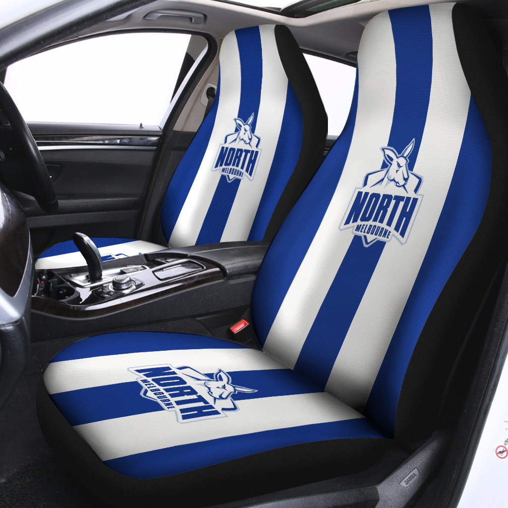 AFL North Melbourne Kangaroos Car Seat Covers - Famjoys AFL North Melbourne Kangaroos Car Seat Covers - Famjoys