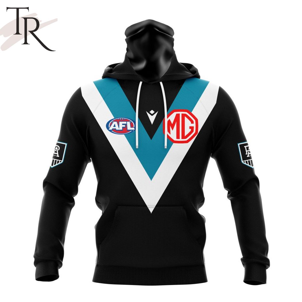 AFL Port Adelaide Football Club Personalized 2024 Home Hoodie - Famjoys AFL Port Adelaide Football Club Personalized 2024 Home Hoodie - Famjoys