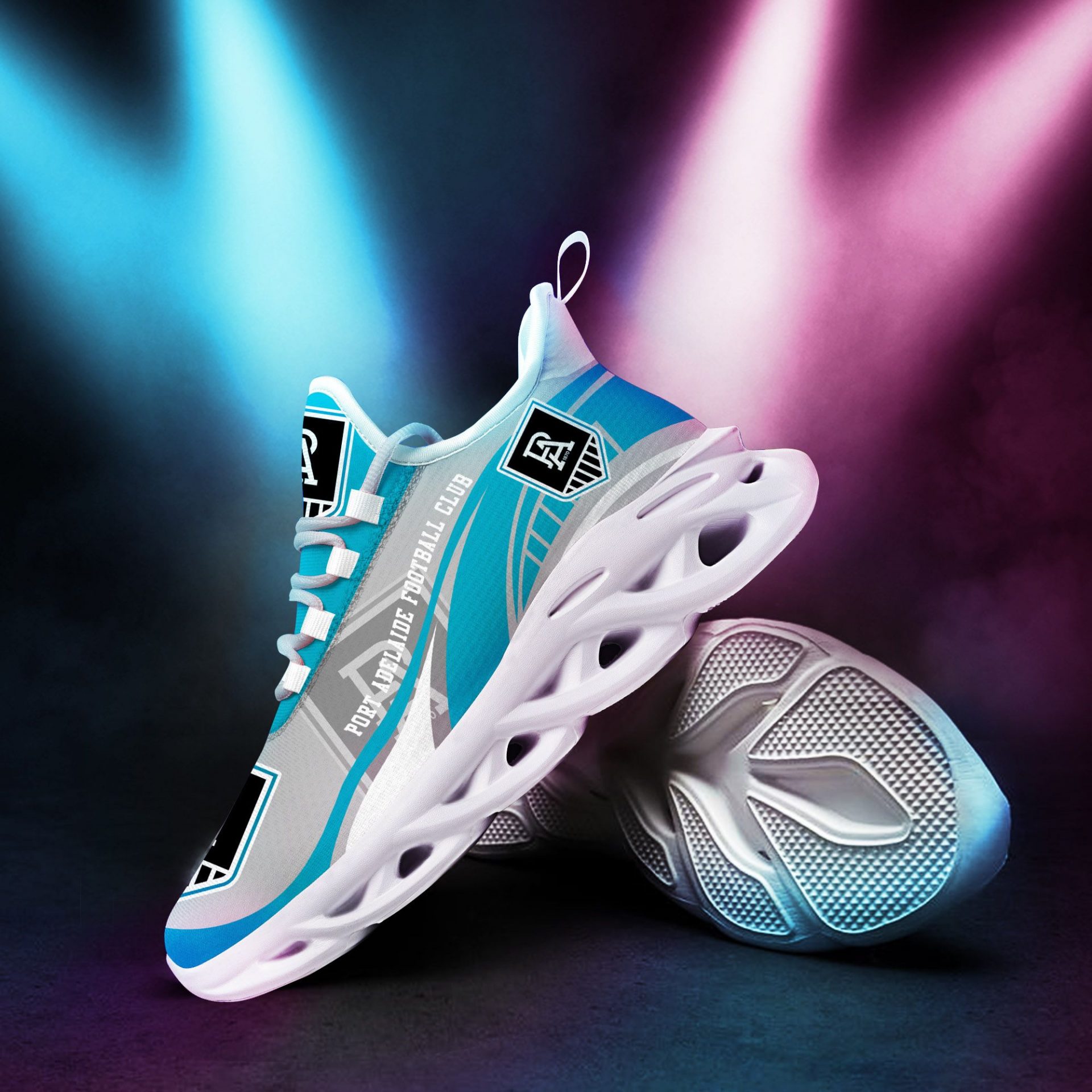 AFL Port Adelaide Max Soul Shoes - Famjoys AFL Port Adelaide Max Soul Shoes - Famjoys