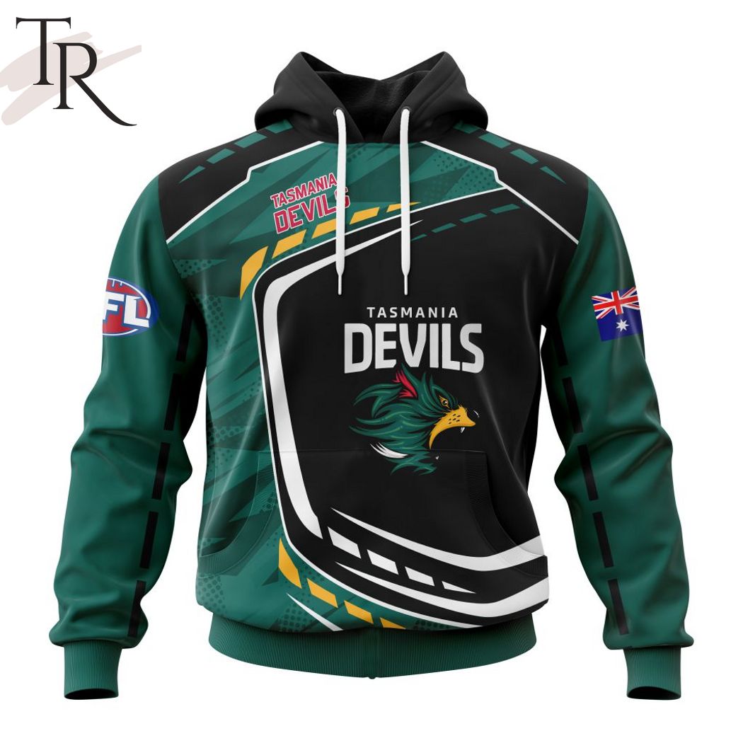 AFL Tasmania Football Club Special Design Concept Kits Hoodie - Famjoys AFL Tasmania Football Club Special Design Concept Kits Hoodie - Famjoys