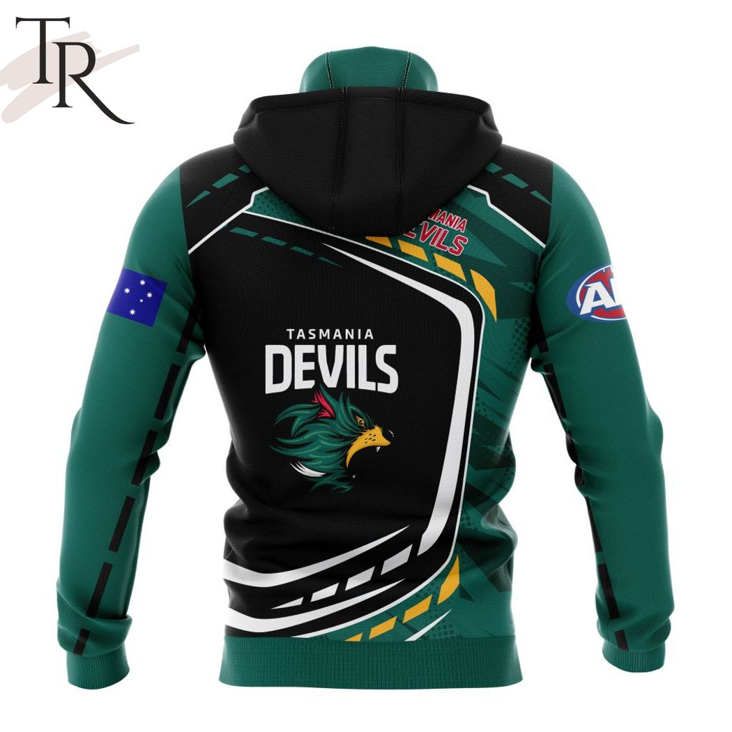 AFL Tasmania Football Club Special Design Concept Kits Hoodie - Famjoys AFL Tasmania Football Club Special Design Concept Kits Hoodie - Famjoys