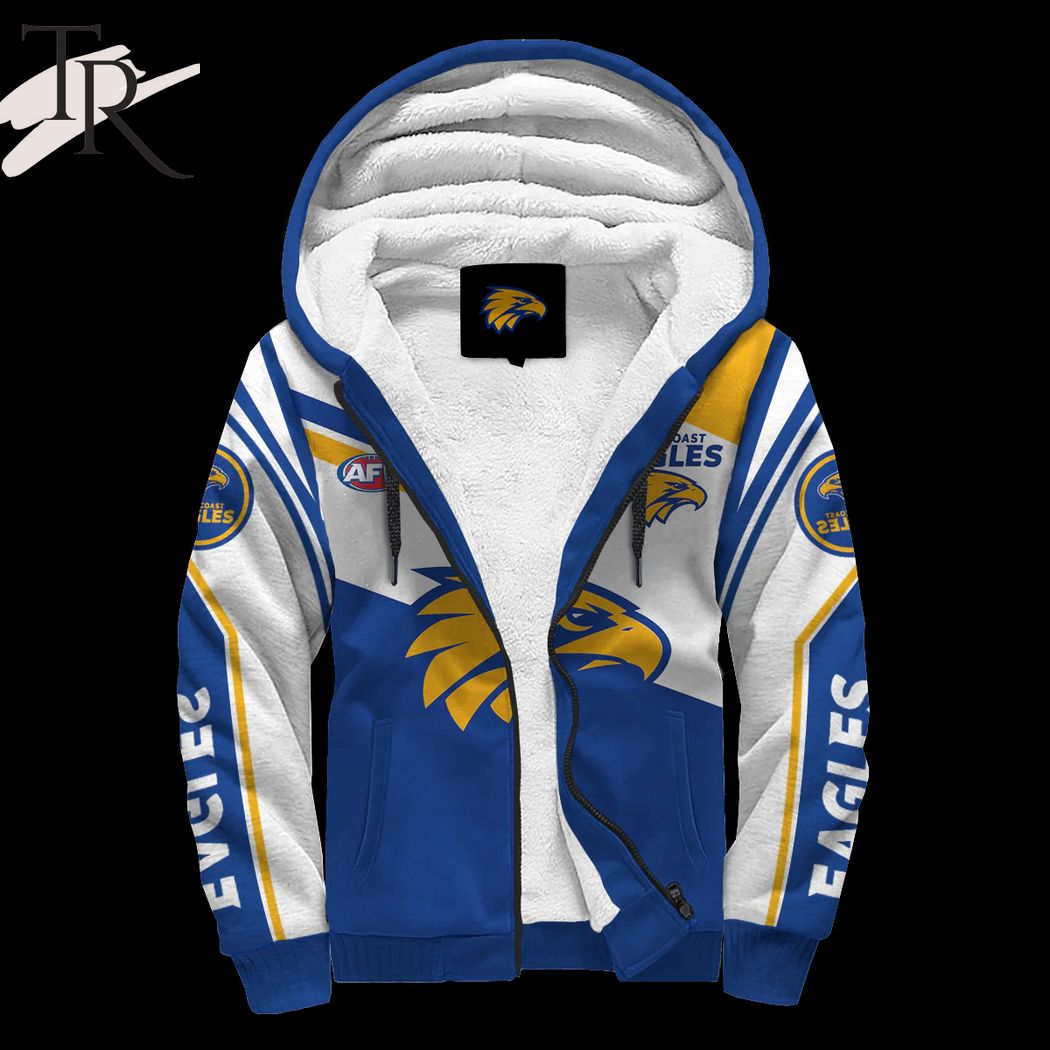 AFL West Coast Eagles FC Fleece Hoodie - Famjoys AFL West Coast Eagles FC Fleece Hoodie - Famjoys