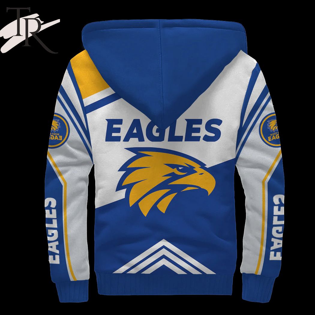 AFL West Coast Eagles FC Fleece Hoodie - Famjoys AFL West Coast Eagles FC Fleece Hoodie - Famjoys