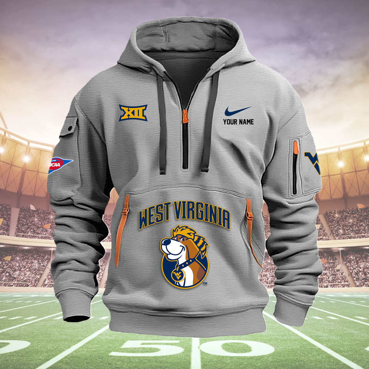 AFL Western Bulldogs Heavy Hoodie - Famjoys AFL Western Bulldogs Heavy Hoodie - Famjoys