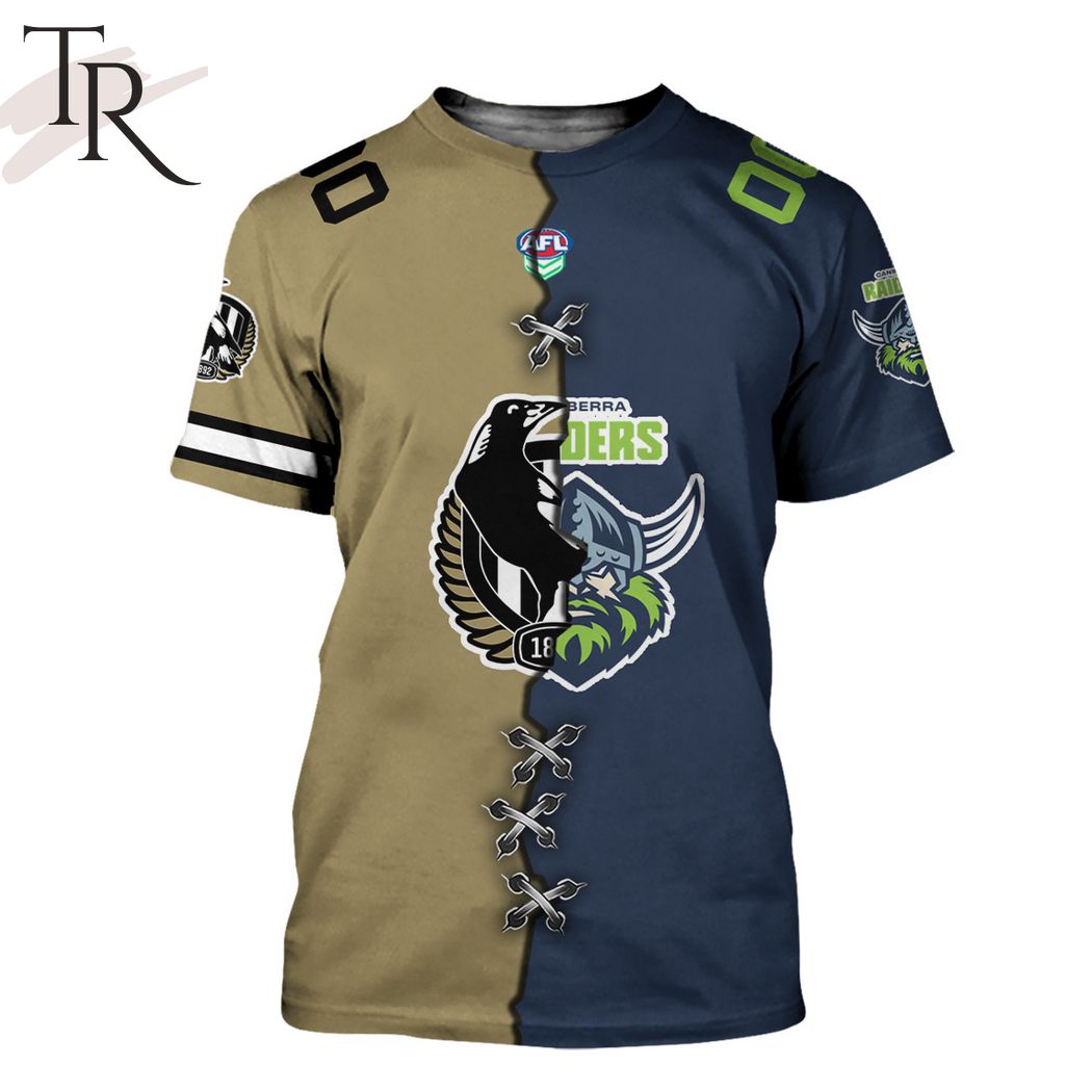 AFL x NRL Special Design Collection Select Any 2 Teams to Mix and Match! T-Shirt - Famjoys AFL x NRL Special Design Collection Select Any 2 Teams to Mix and Match! T-Shirt - Famjoys