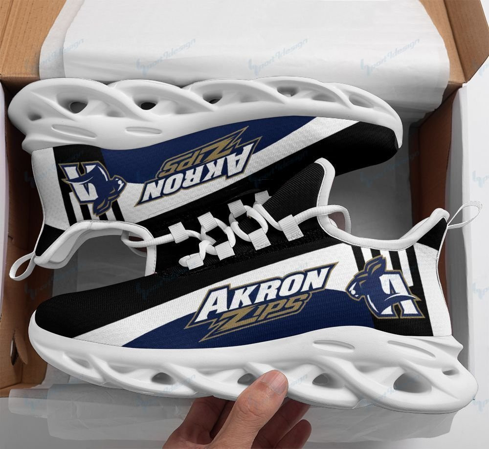 Akron Zips Max Soul YZ Running Sneakers 25 - Famjoys Akron Zips Max Soul YZ Running Sneakers 25 - Famjoys