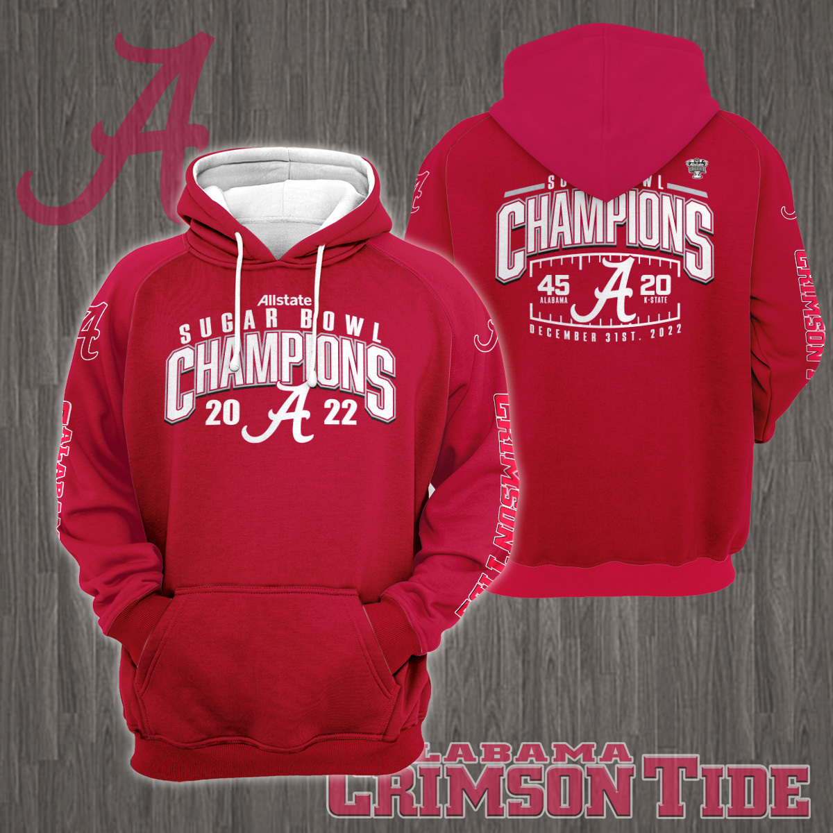 Alabama Crimson Tide 2022 Sugar Bowl Champions Shirt - Famjoys Alabama Crimson Tide 2022 Sugar Bowl Champions Shirt - Famjoys