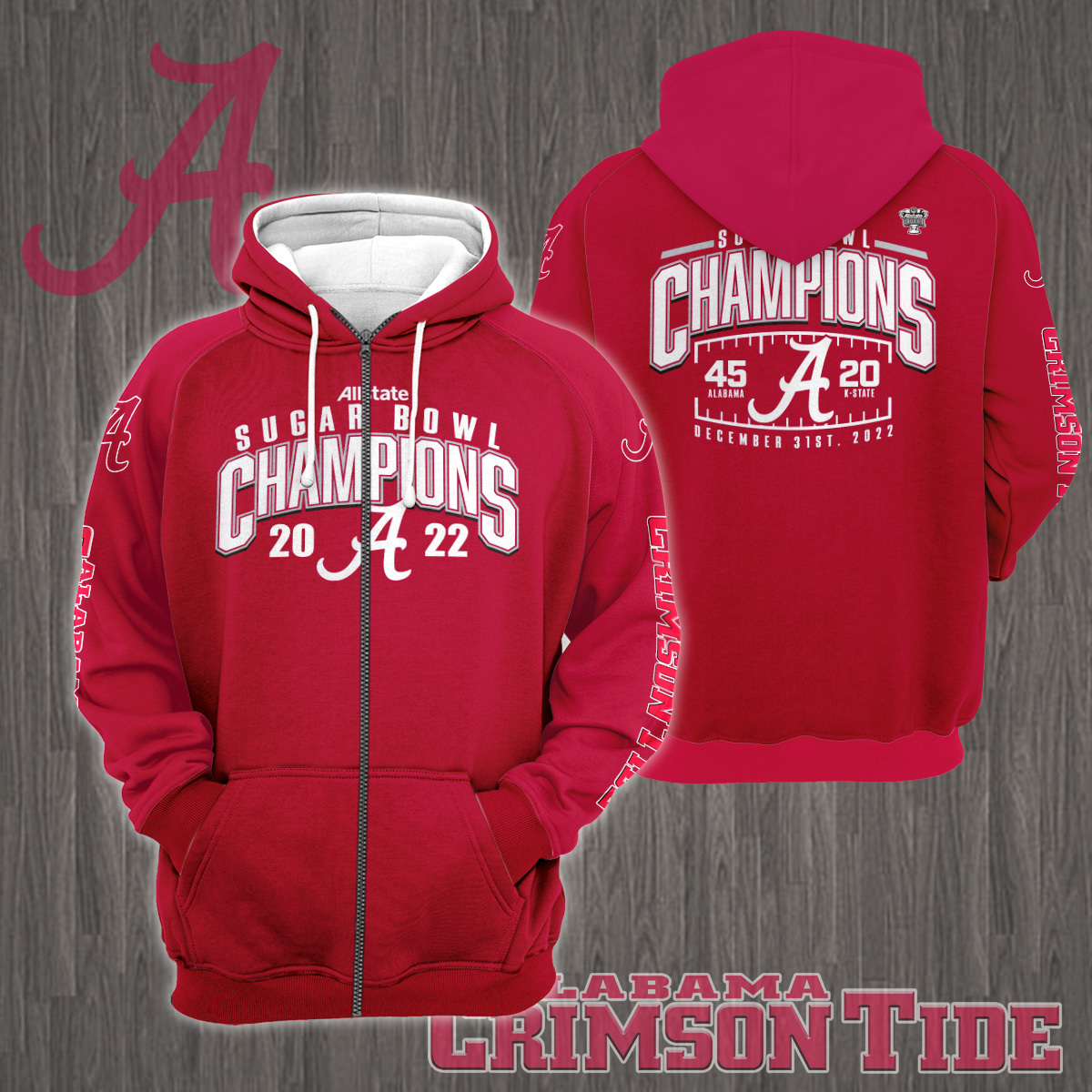 Alabama Crimson Tide 2022 Sugar Bowl Champions Shirt - Famjoys Alabama Crimson Tide 2022 Sugar Bowl Champions Shirt - Famjoys
