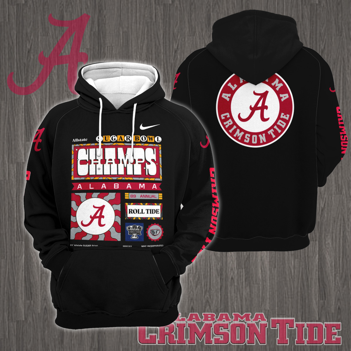 Alabama Crimson Tide 2022 Sugar Bowl Champions Shirt - Famjoys Alabama Crimson Tide 2022 Sugar Bowl Champions Shirt - Famjoys