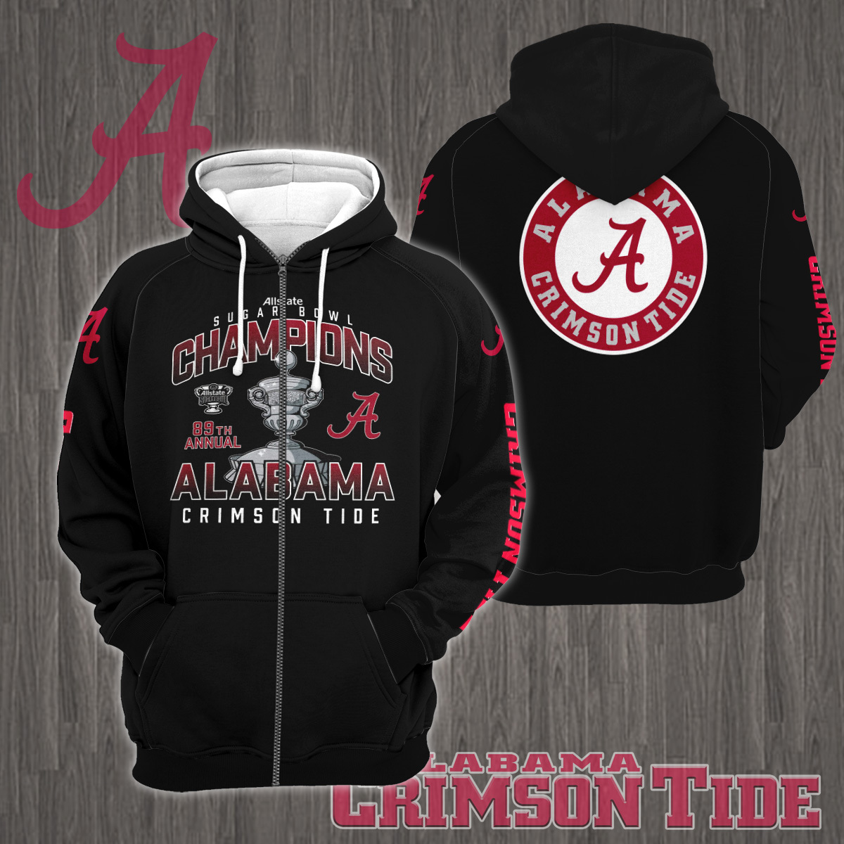 Alabama Crimson Tide 2022 Sugar Bowl Champions Shirt - Famjoys Alabama Crimson Tide 2022 Sugar Bowl Champions Shirt - Famjoys