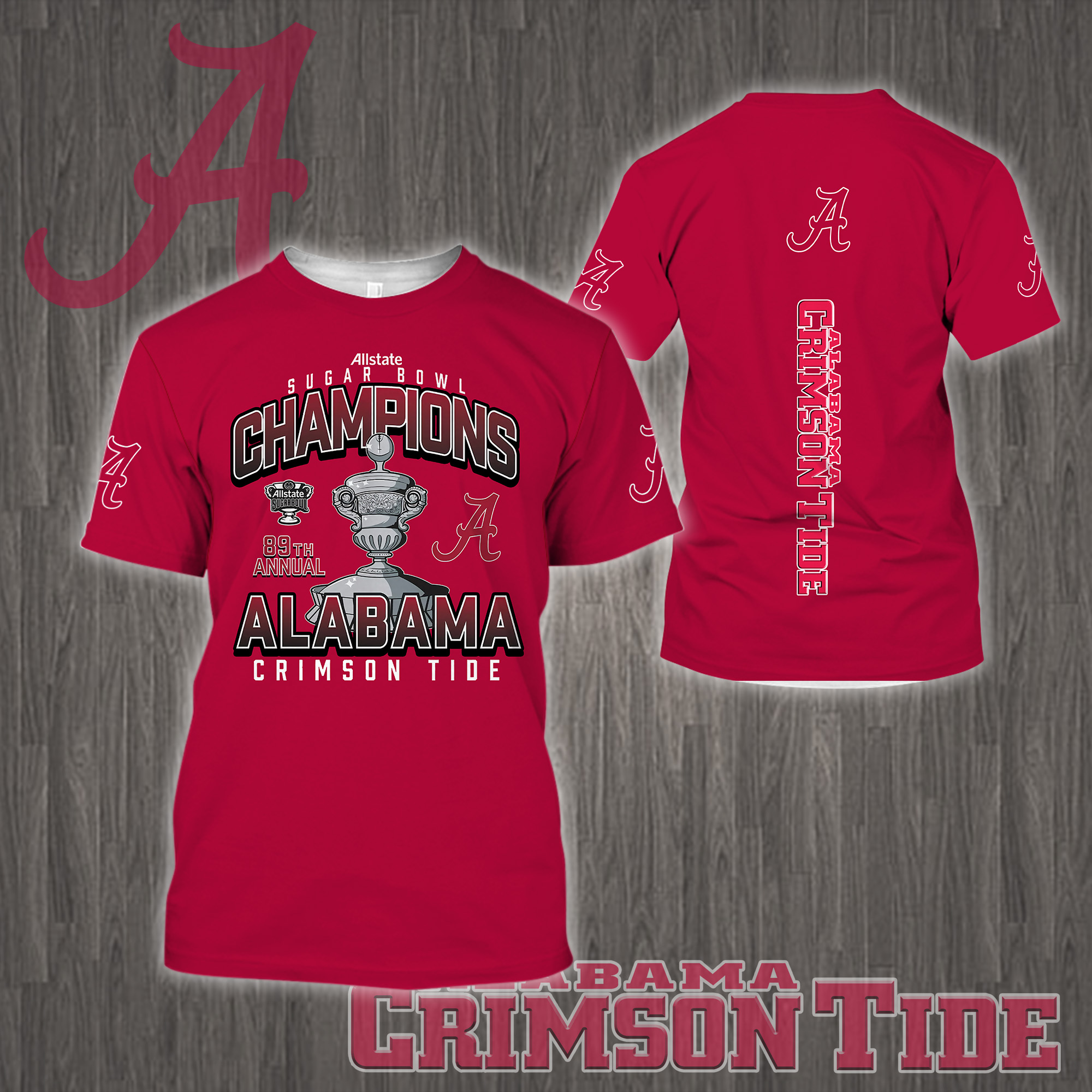 Alabama Crimson Tide 2022 Sugar Bowl Champions Shirt - Famjoys Alabama Crimson Tide 2022 Sugar Bowl Champions Shirt - Famjoys