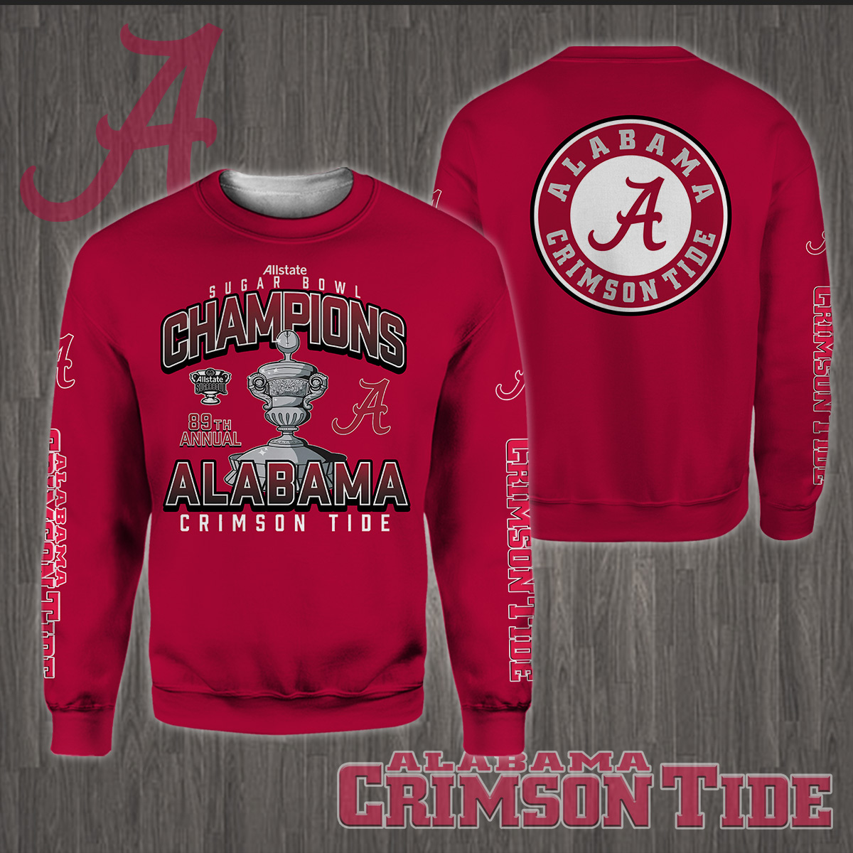 Alabama Crimson Tide 2022 Sugar Bowl Champions Shirt - Famjoys Alabama Crimson Tide 2022 Sugar Bowl Champions Shirt - Famjoys