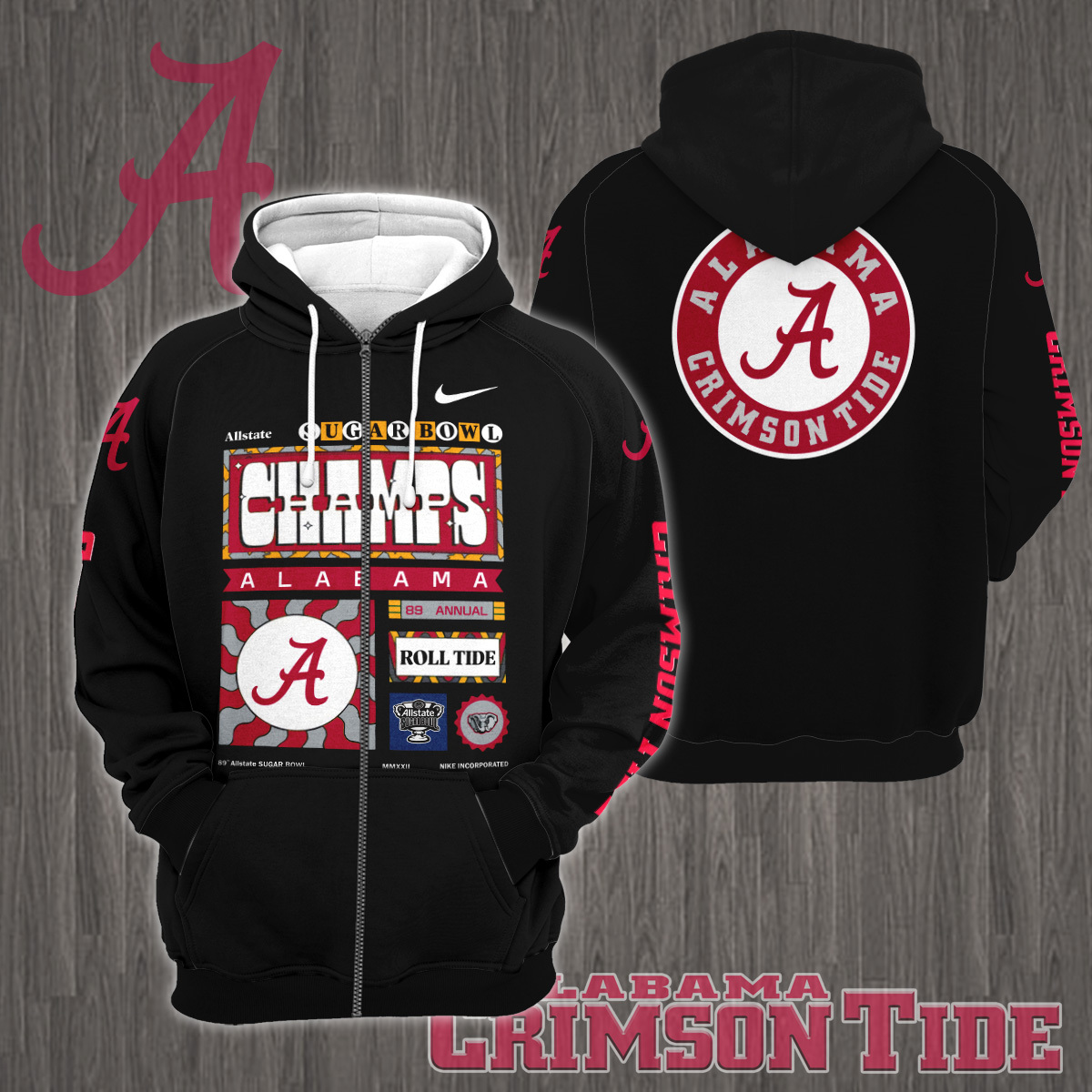 Alabama Crimson Tide 2022 Sugar Bowl Champions Shirt - Famjoys Alabama Crimson Tide 2022 Sugar Bowl Champions Shirt - Famjoys