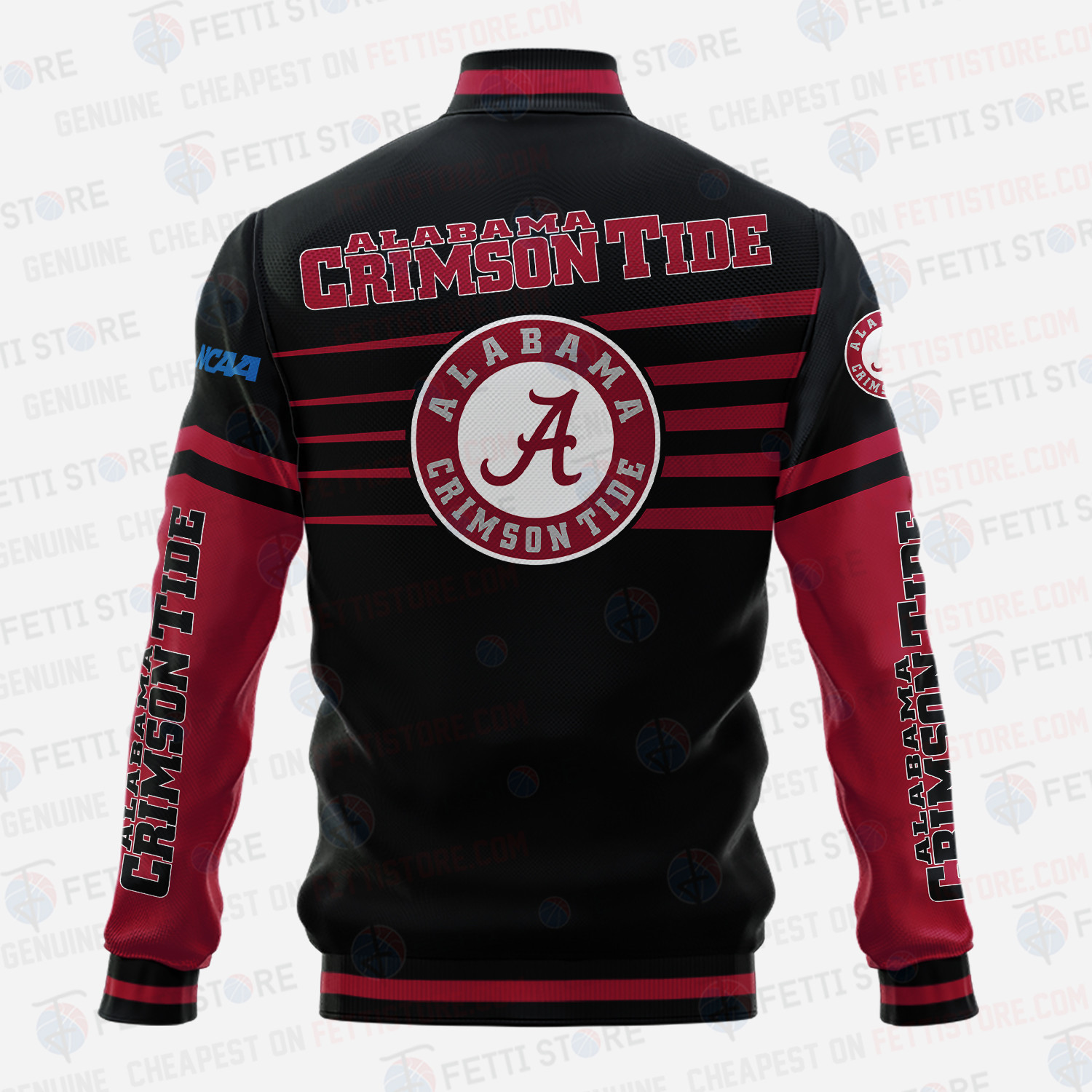 Alabama Crimson Tide - AOP Varsity Jacket V1 - Famjoys Alabama Crimson Tide - AOP Varsity Jacket V1 - Famjoys