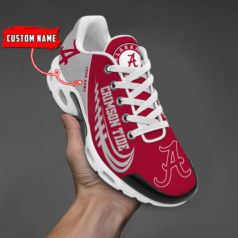 Alabama Crimson Tide Custom Name TN Shoes DS001 - Famjoys Alabama Crimson Tide Custom Name TN Shoes DS001 - Famjoys