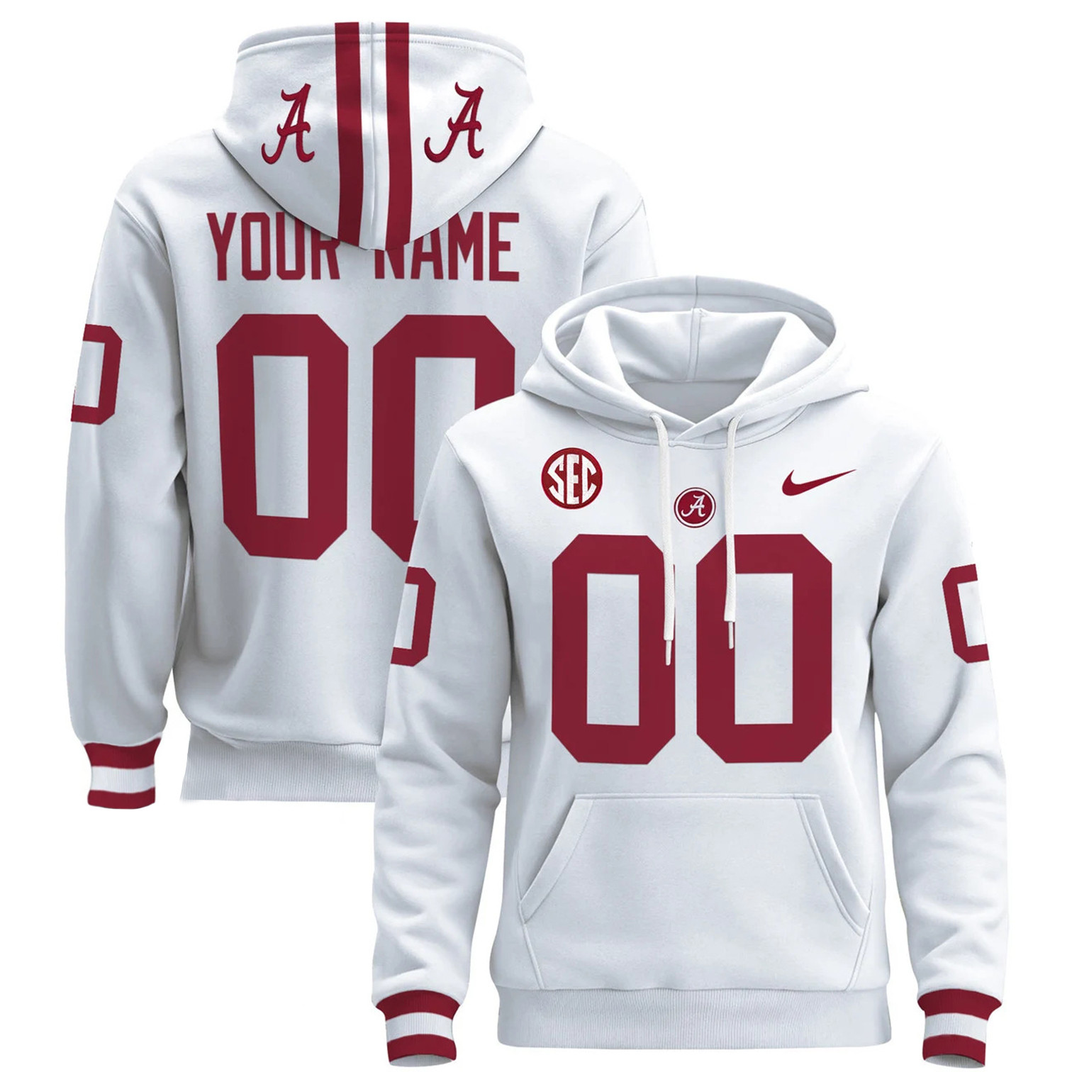 Alabama Crimson Tide Football Hoodie - Famjoys Alabama Crimson Tide Football Hoodie - Famjoys