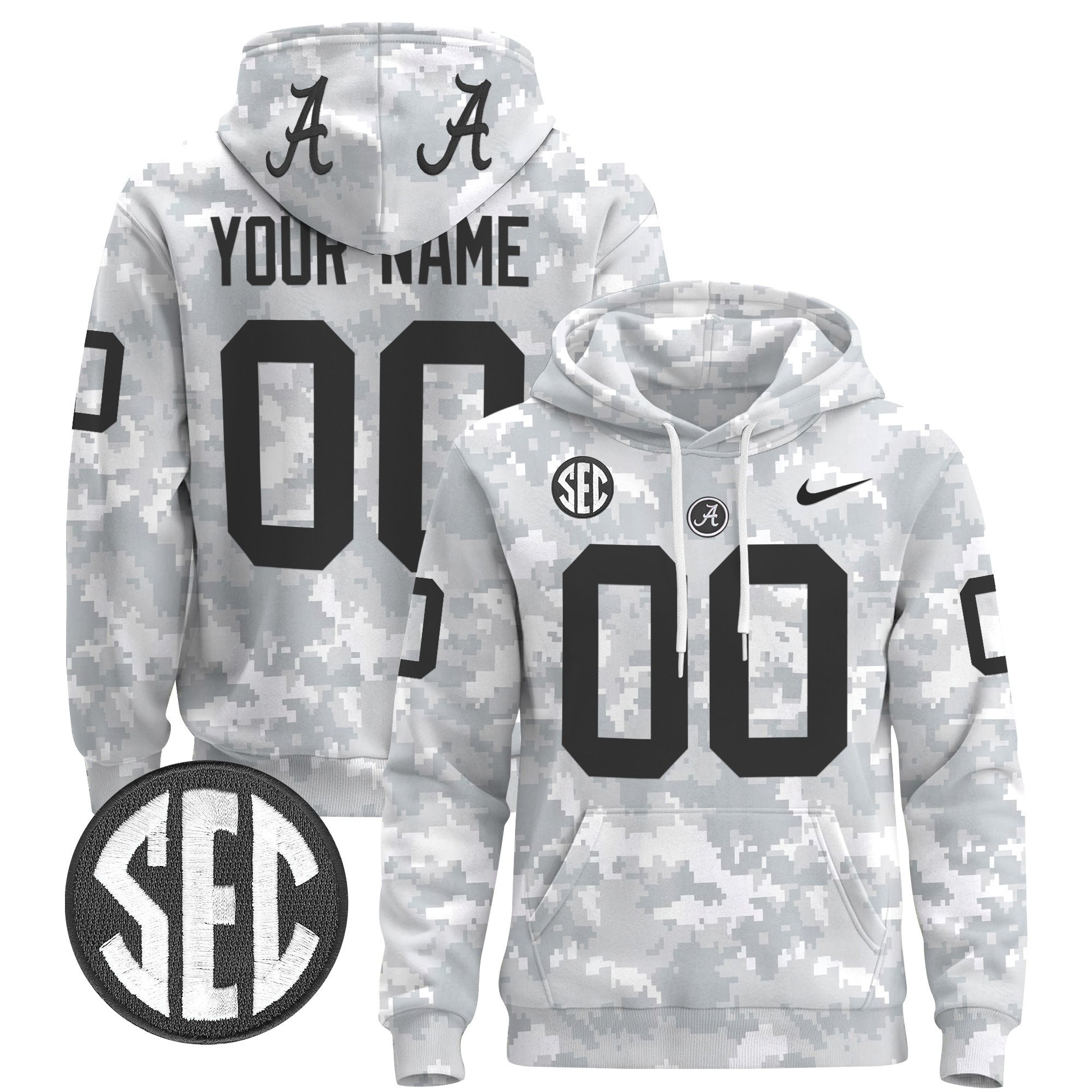 Alabama Crimson Tide Football Hoodie - Famjoys Alabama Crimson Tide Football Hoodie - Famjoys