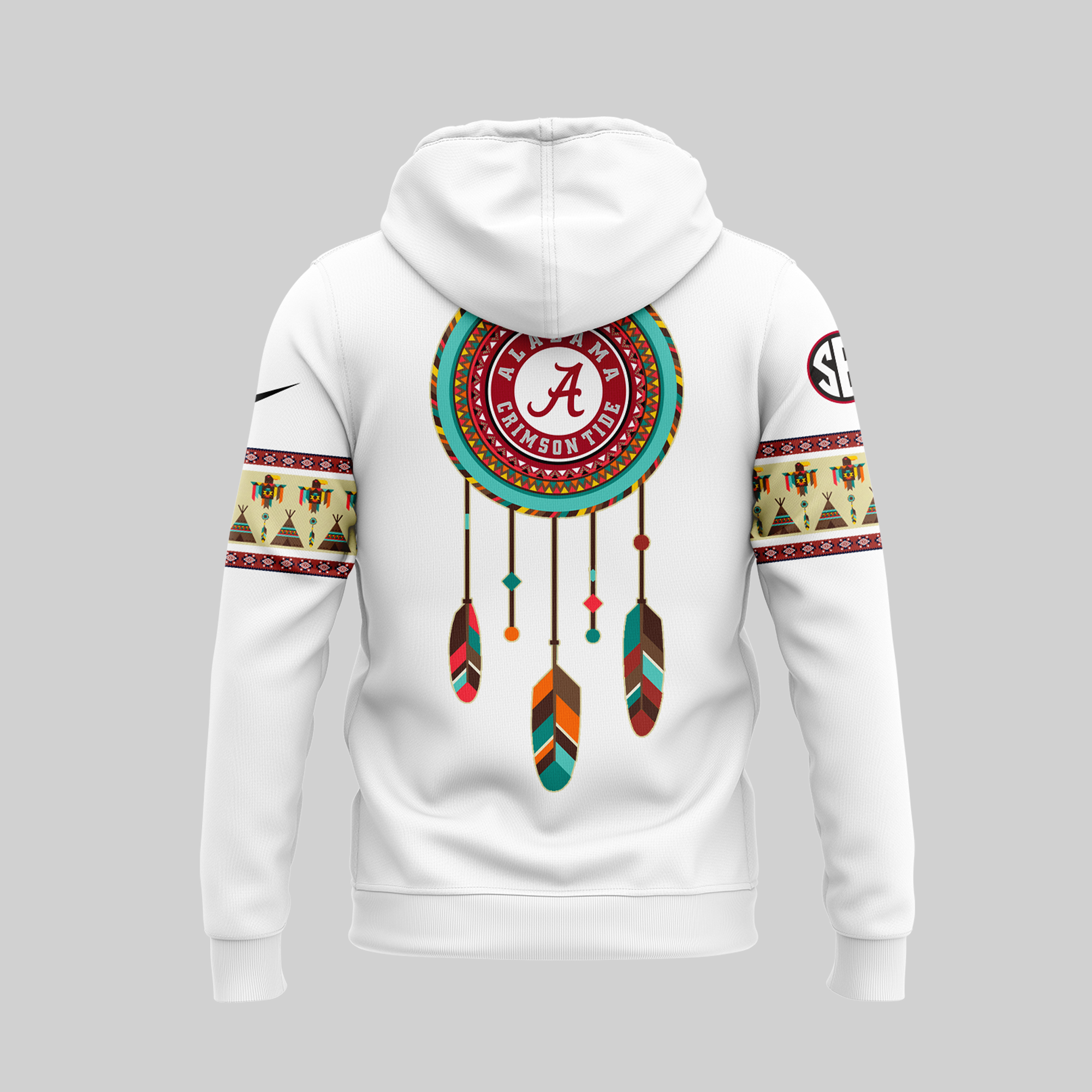 Alabama Crimson Tide football Native American Heritage Hoodie - Famjoys Alabama Crimson Tide football Native American Heritage Hoodie - Famjoys