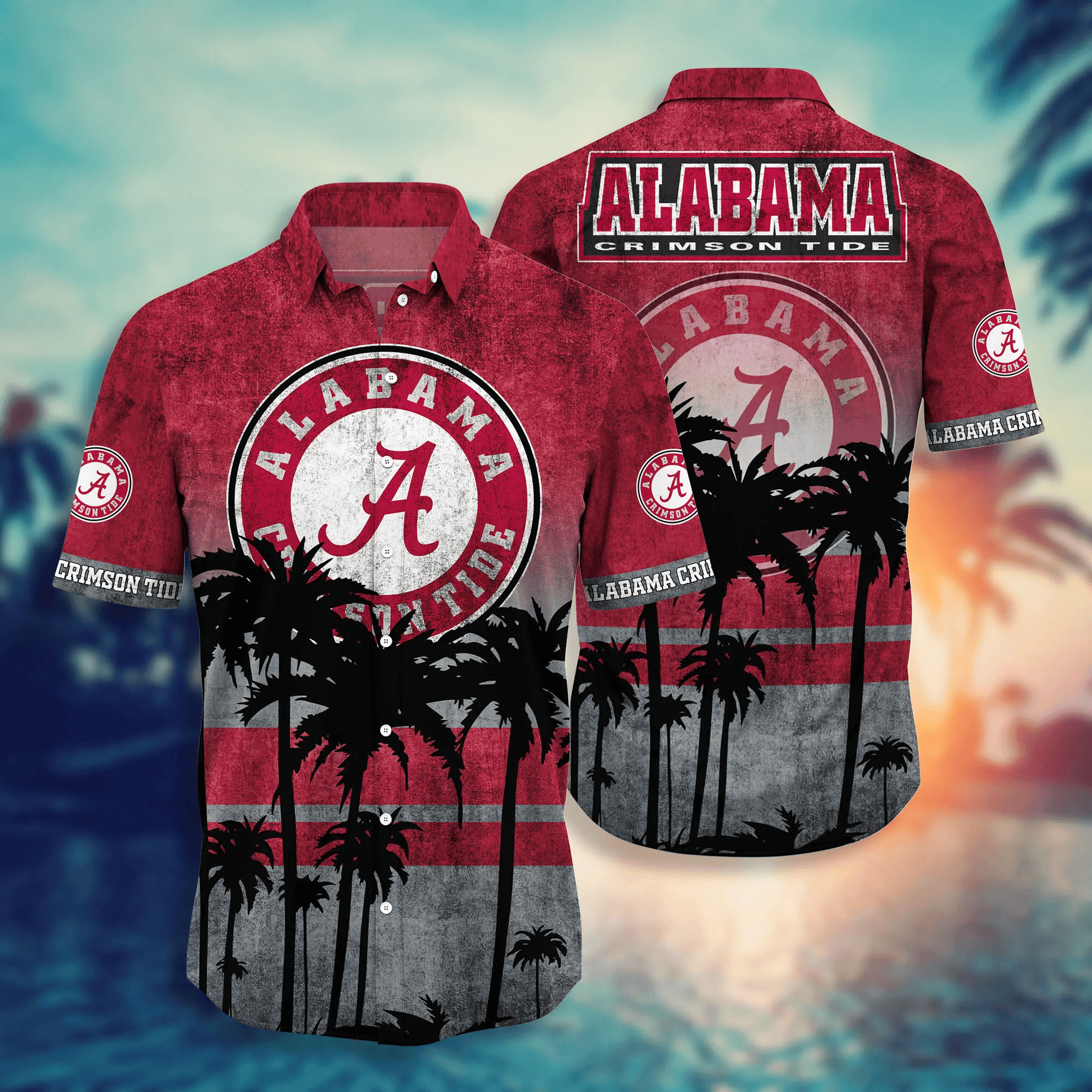 Alabama Crimson Tide Hawaii Apparel - Famjoys Alabama Crimson Tide Hawaii Apparel - Famjoys