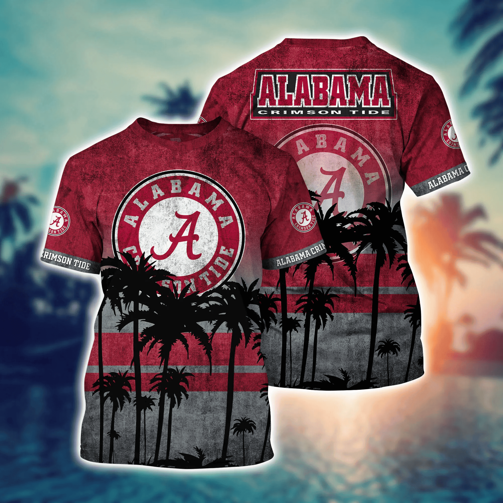 Alabama Crimson Tide Hawaii Apparel - Famjoys Alabama Crimson Tide Hawaii Apparel - Famjoys