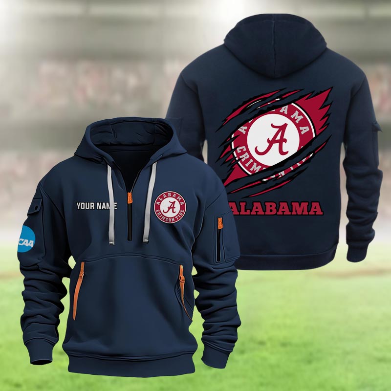 Alabama Crimson Tide Heavy Hoodie - Famjoys Alabama Crimson Tide Heavy Hoodie - Famjoys